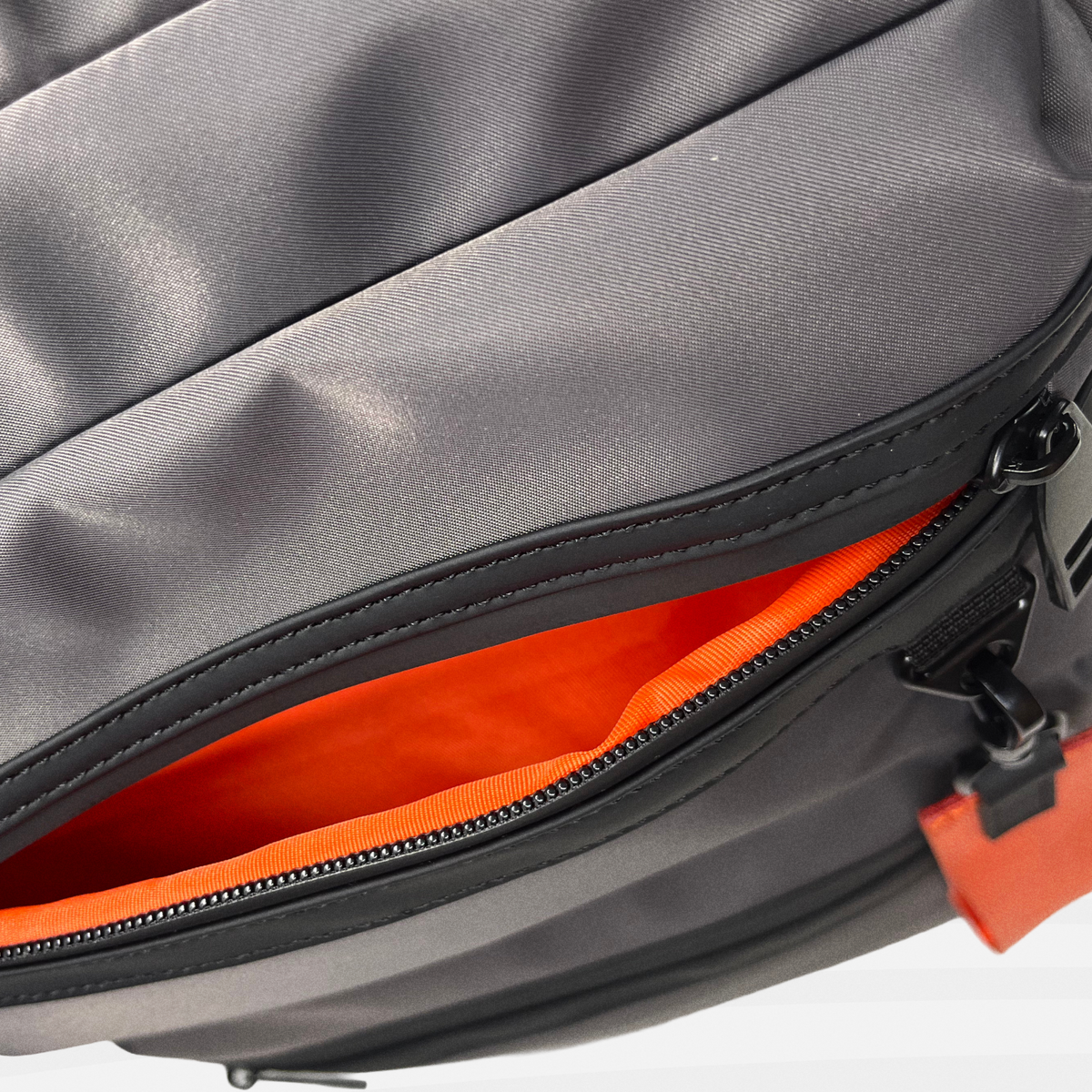 Aries Slim Laptop Backpack, Water-Repellent Nylon Minimalist Commuter Bag