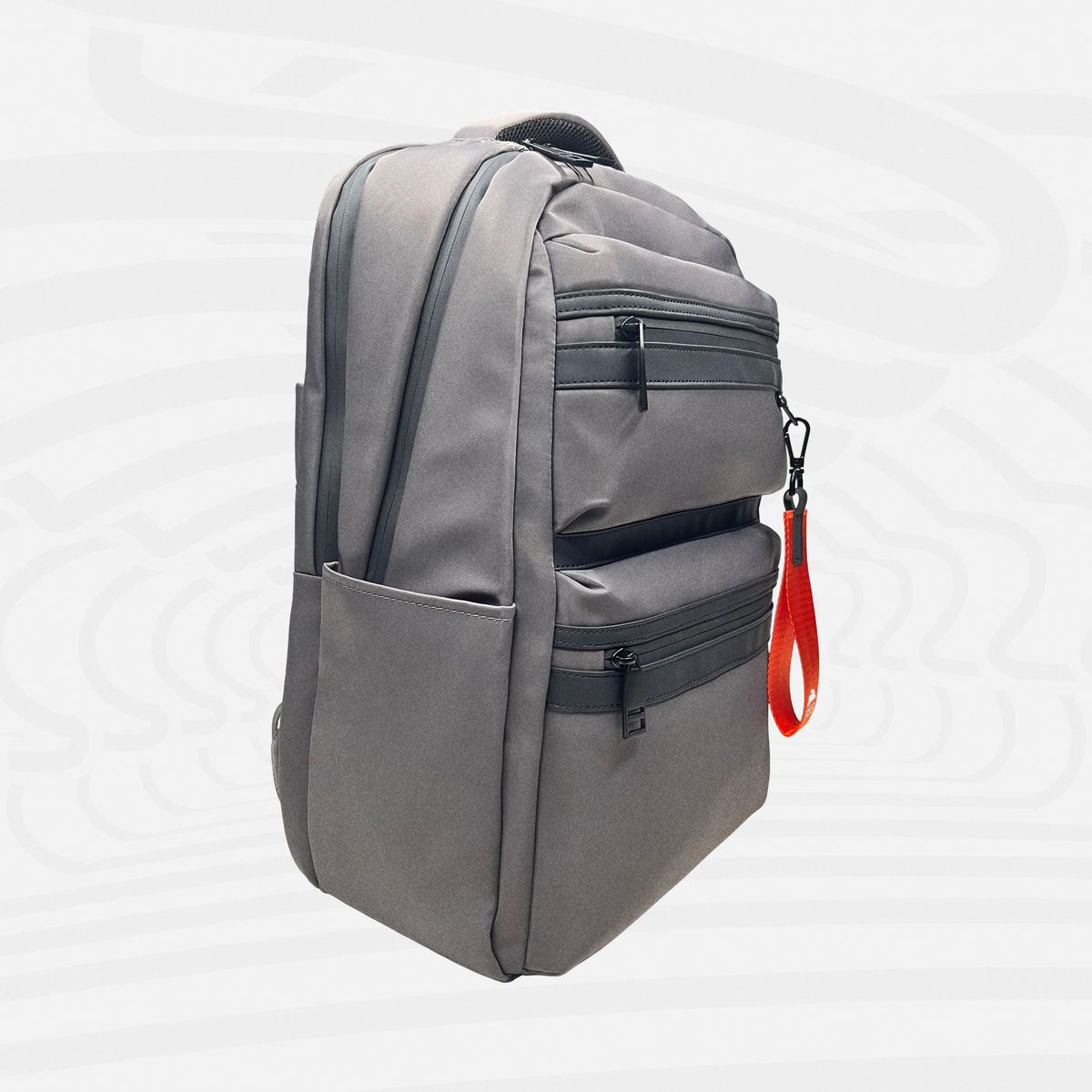 Aries Slim Laptop Backpack, Water-Repellent Nylon Minimalist Commuter Bag