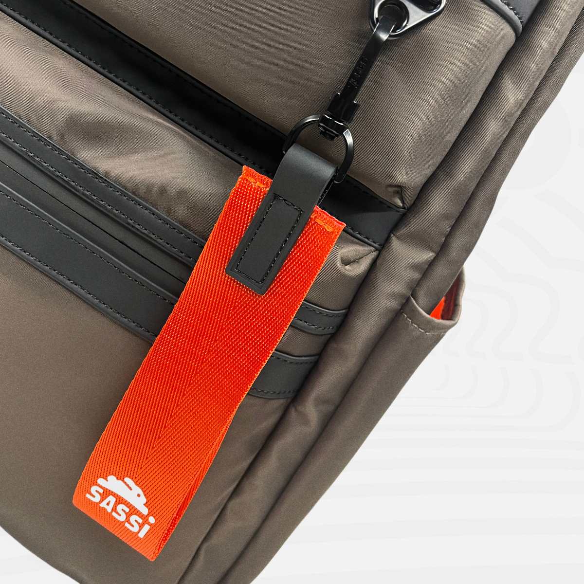 Aries Slim Laptop Backpack, Water-Repellent Nylon Minimalist Commuter Bag